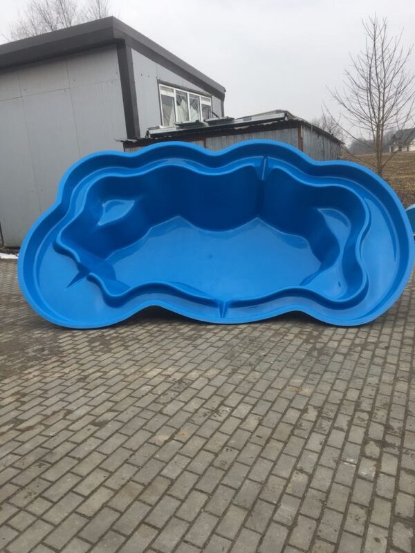 KM4902 Blau, GFK Teich