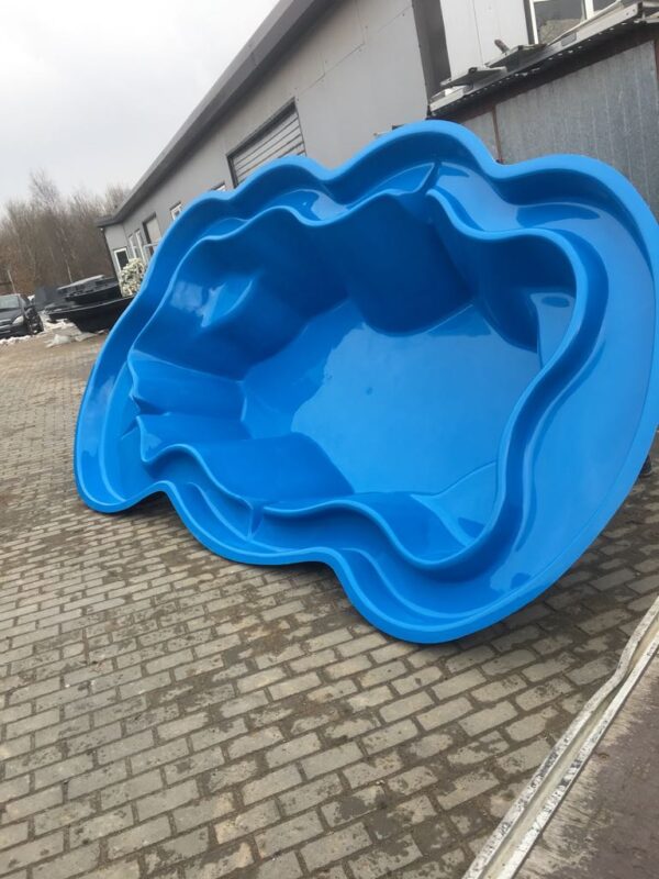 KM4902 Blau, GFK Teich – Bild 2